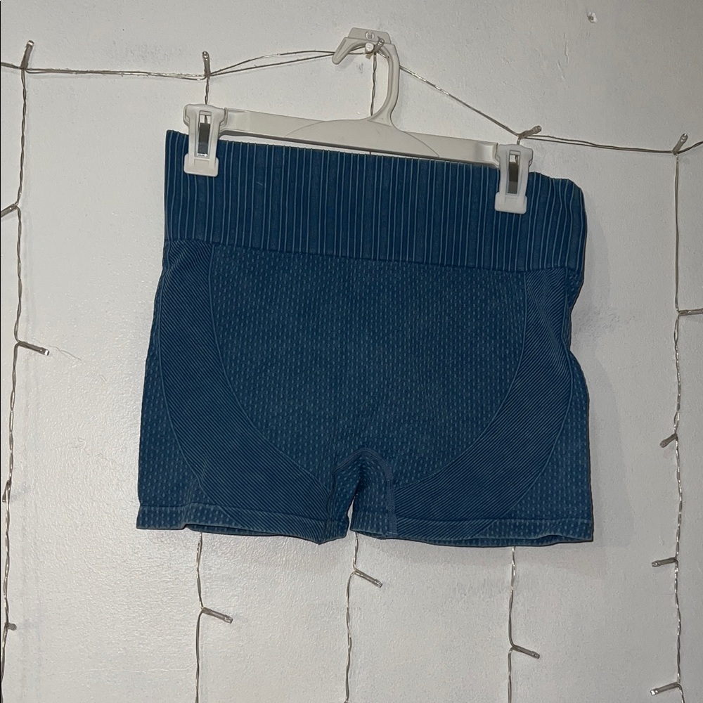 Women Blue Shorts
